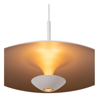Lucide KENNETH - Pendant light - Ø 40 cm - LED Dim. - 1x12W 2700K - White - Premium